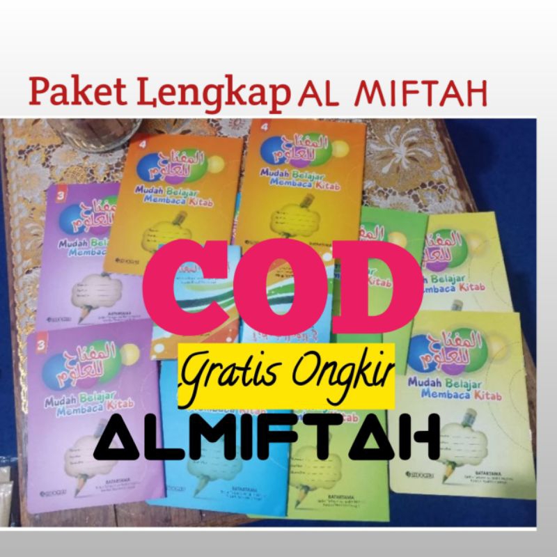 Paket Kitab Al Miftah Sidogiri tanpa nadam