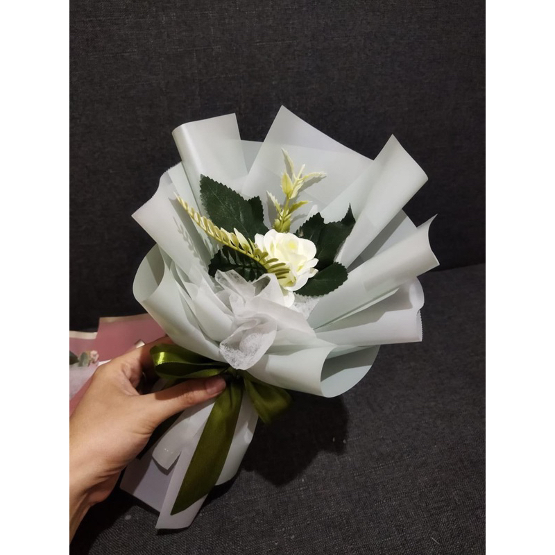 buqet single, buket mini rose ,buket murah,