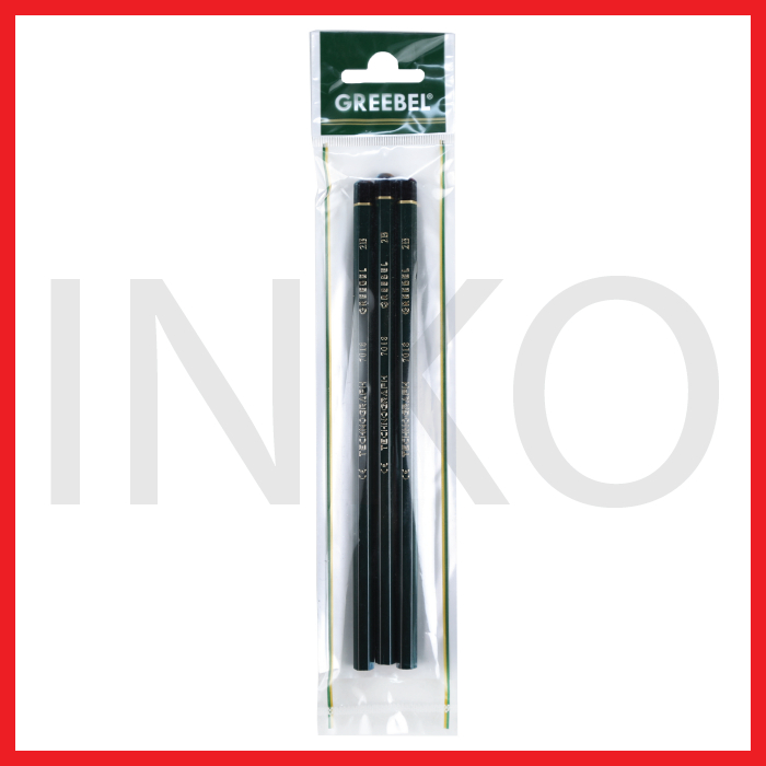 

GREEBEL PENCIL 2B TECHNOGRAPH 7018 3PCS