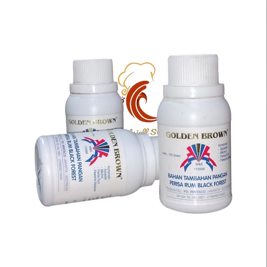 

Golden Brown Perisa Rum Blackforest 100 Gr