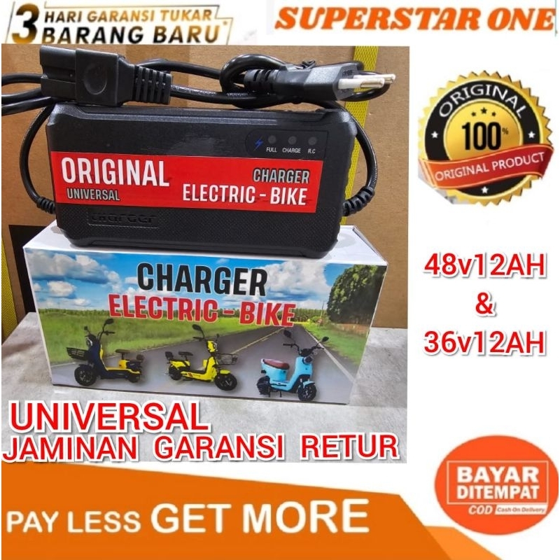 charger sepeda listrik universal 48v-12ah casan sepeda listrik universal 48v-12ah charger