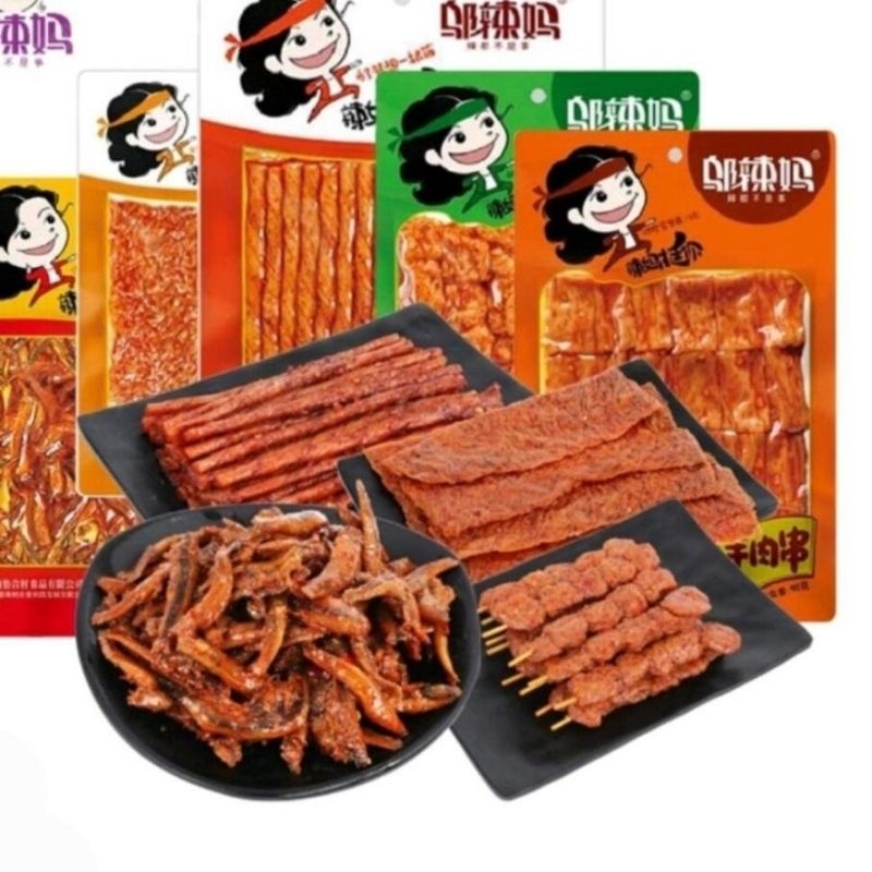 

[ HALAL ] Snack Latiao Wulama Strip Kembang Tahu