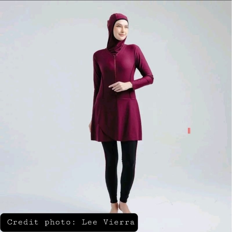 [NEW] Lee Vierra Baju Renang Wanita Muslim One Piece Size M