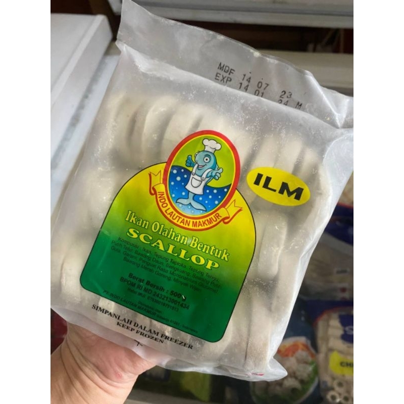 

ILM scallop 500gr