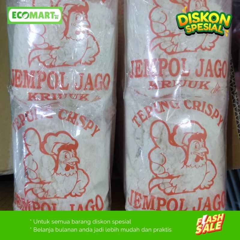 

Tepung crispy kriuk cap jempol 1 PACK isi 10 kriuk tepung kriuk Tepung Bumbu Ayam