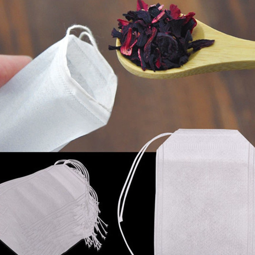 

Harga Termurah Kantong Teh Celup Kosong Teabag 100 PCS - T110 - White Best Seller