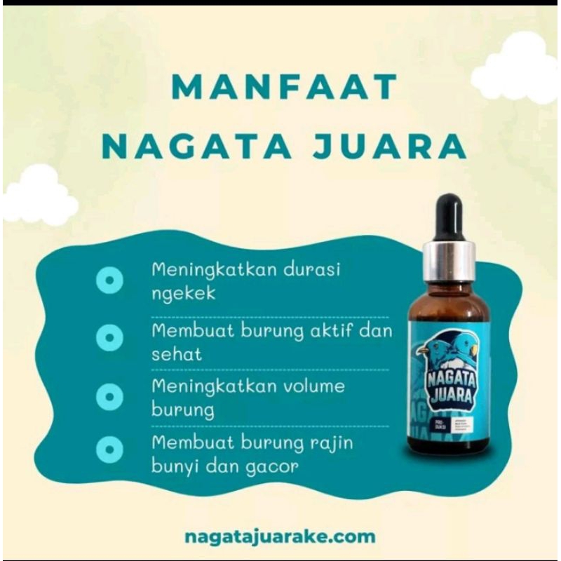 Nagata  juara vitamin burung kicau