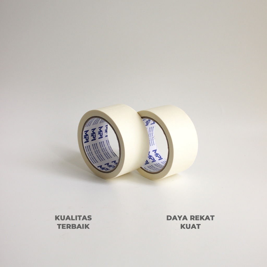 

Masking Tape 48mm x 21 meter MPI - Lakban Kertas 48mm x 12 meter MPI