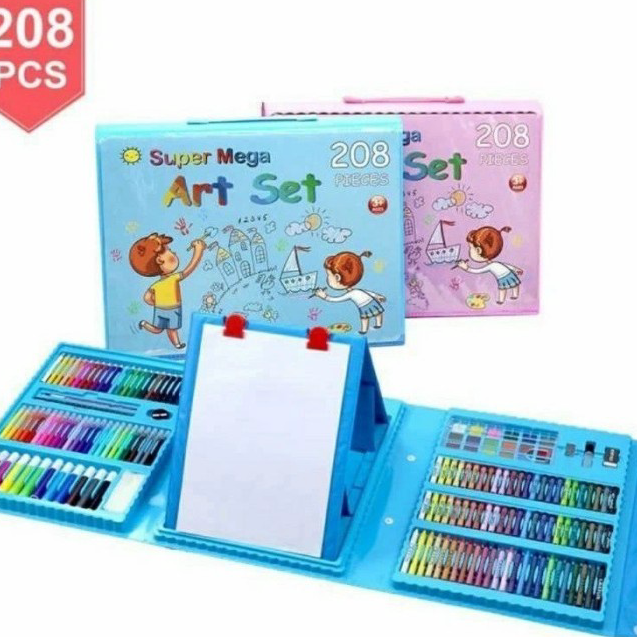 

Terkini Crayon 208 Pcs Art Set Crayon Drawing Alat Melukis Mewarnai Kado Anak Crayon Anak Set Isi 208 Pcs Pensil Warna Alat Lukis Set Krayon Set