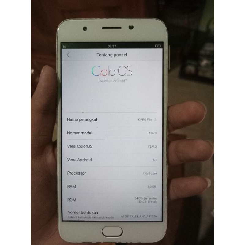 oppo f1s bahan minus ringan