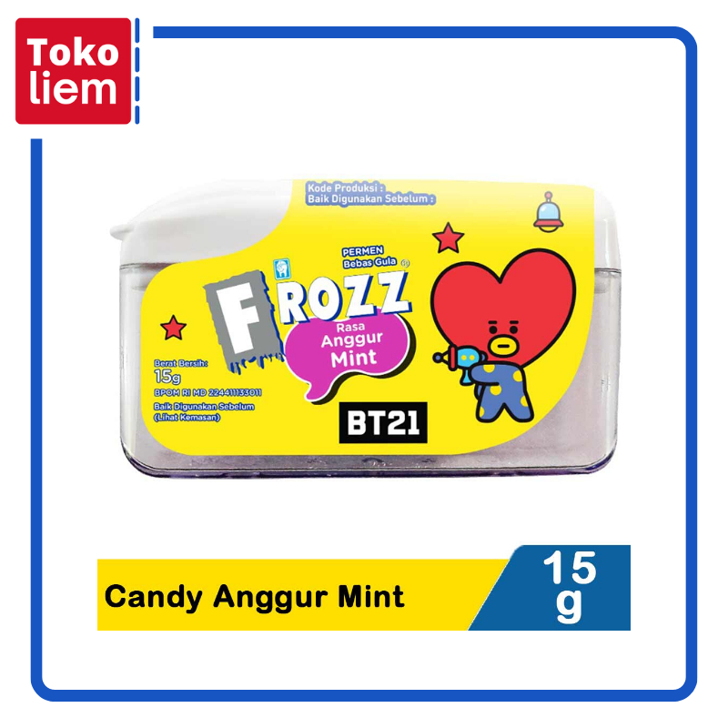 

Frozz Candy Anggur Mint 15G