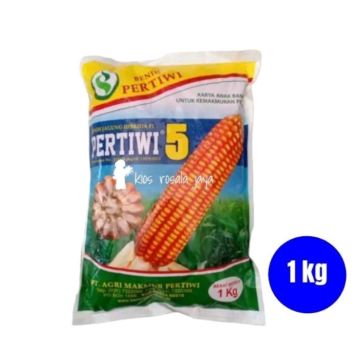 Benih Jagung Hibrida Pertiwi 5 kemasan 1 kg