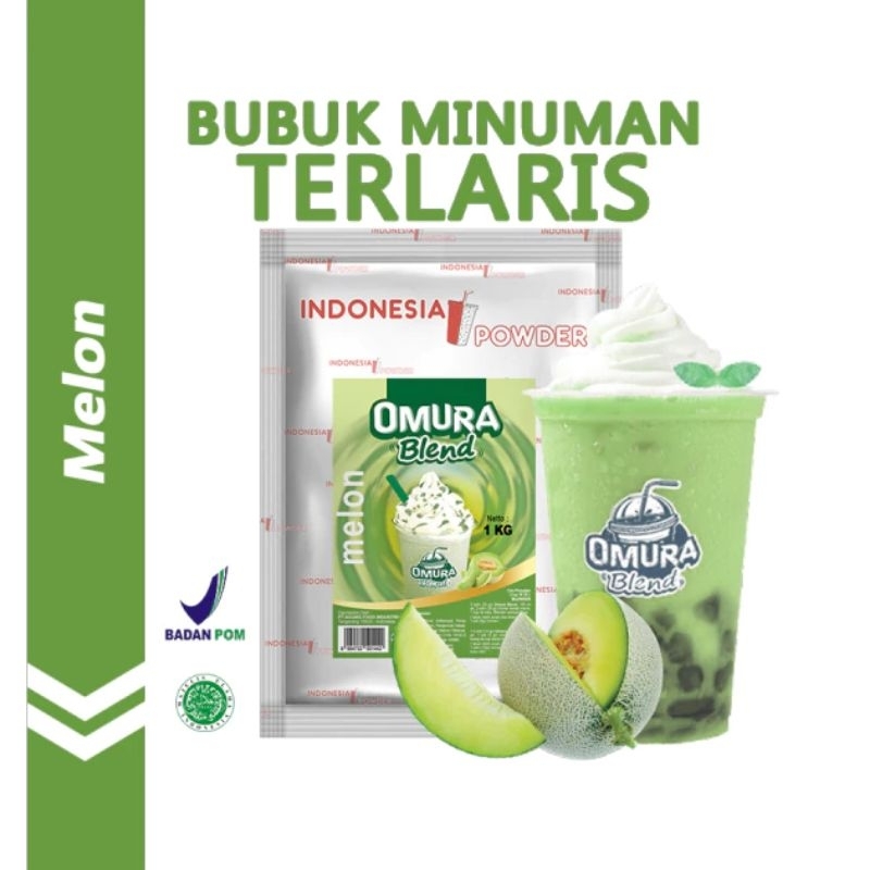 

Melon 1Kg / Indonesia Powder / Bubuk Minuman Omura Blend