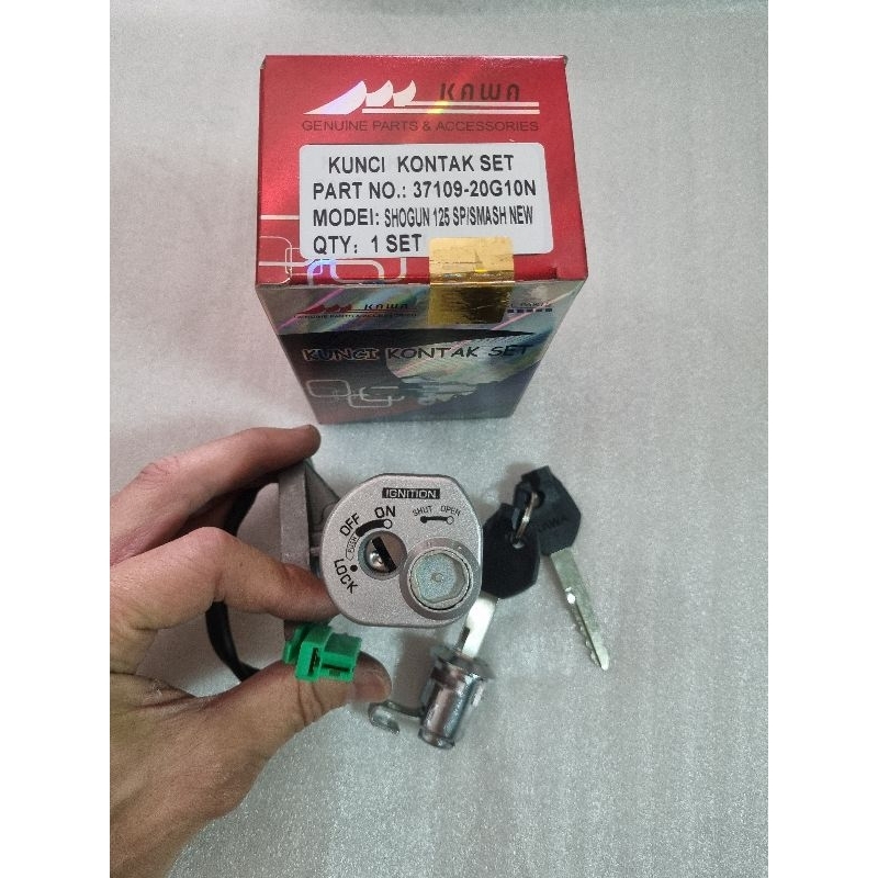 KUNCI KONTAK SET JOK (KEY SET) SHOGUN 125 LAMA, SMASH NEW 2006