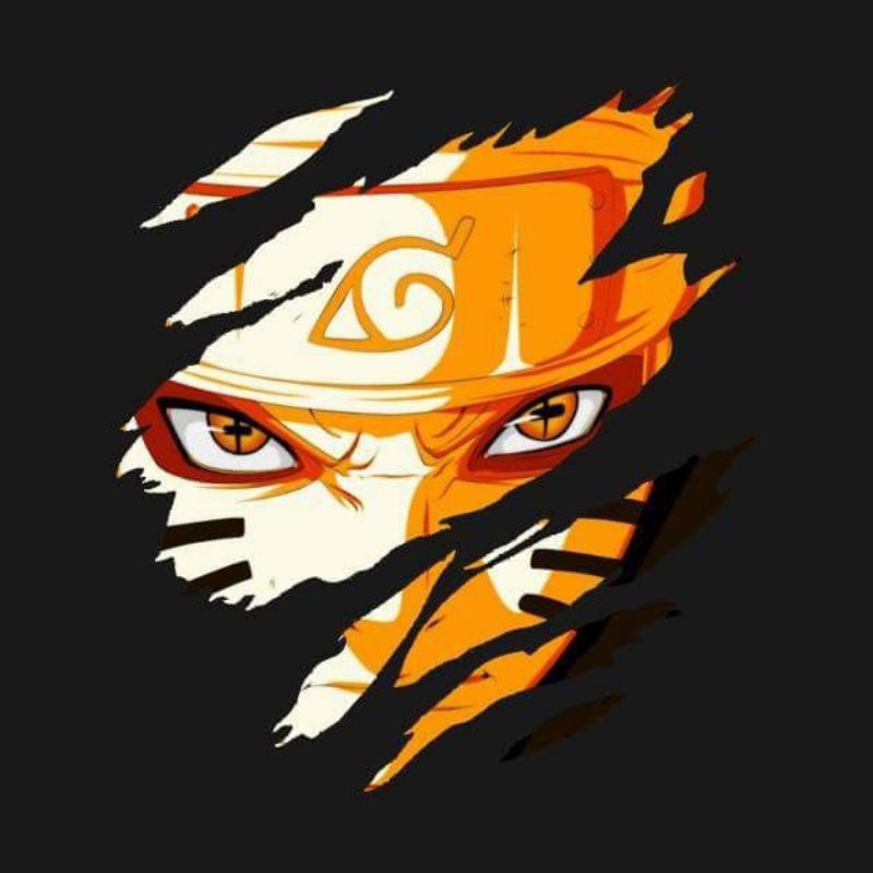 kaos anime Naruto, t-shirt anime manga