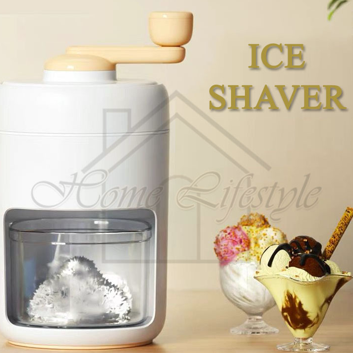 Terkini SERUTAN ES BATU MANUAL / PARUTAN ES SERUT BUAH / ALAT PENGHANCUR ES / ICE SHAVER JRW0169.