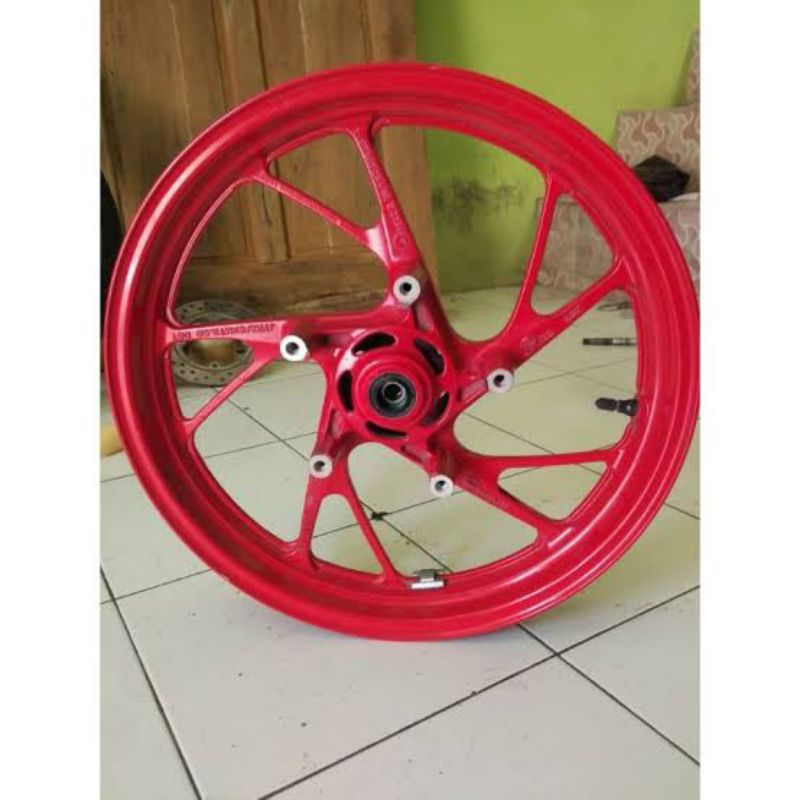velg ori new/old CBR150/CB150R velg ori old CBR150/CB150R Warna merah