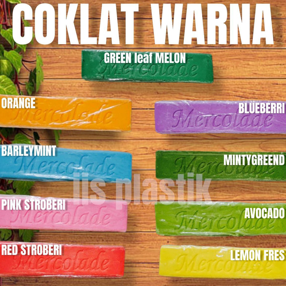

Harga Termurah COKLAT BLOK WARNA-WARNI#coklat mercolade warna murah#coklatbatangrainbow Promo