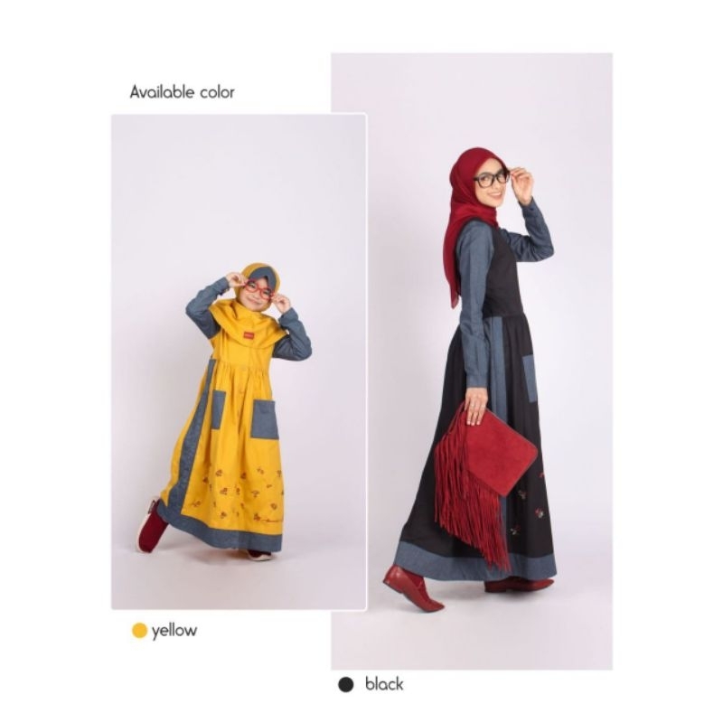 ABAYA//GAMIS DANNIS MOM & KIDS TERBARU By Rumah Dannis