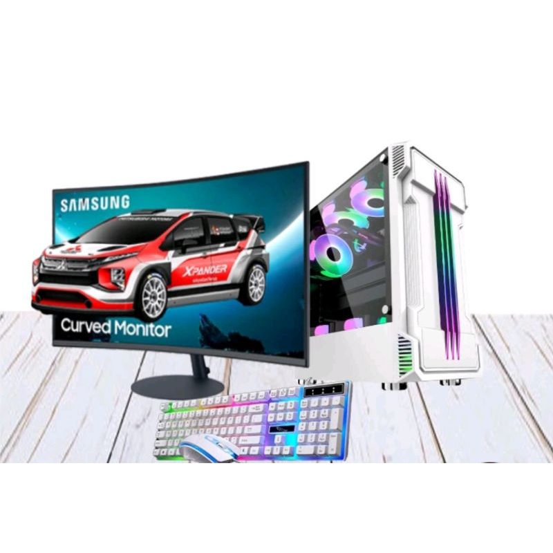 Paket Ryzen 5 5600 Ram 16 GB ssd 1TB HDD 1Tb LED 24 inc