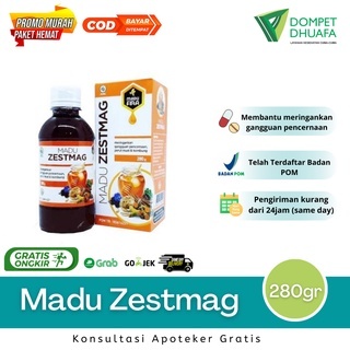 MADU ZESTMAG ASLI meringankan gangguan pencernaan, mual dan perut kembung