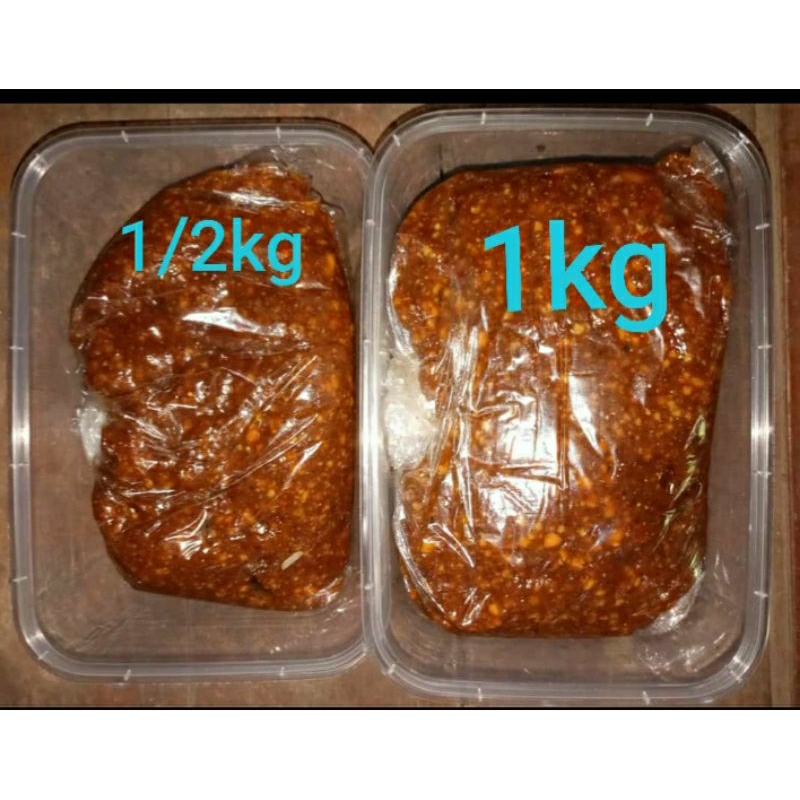 

SAMBAL PECEL ASLI SOLO, 500gr, 1kg