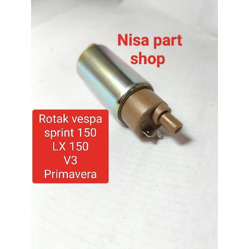 rotak vespa matic non iget khusus non iget dinamo fuel pump pompa bensin pompa minyak vespa matic LX