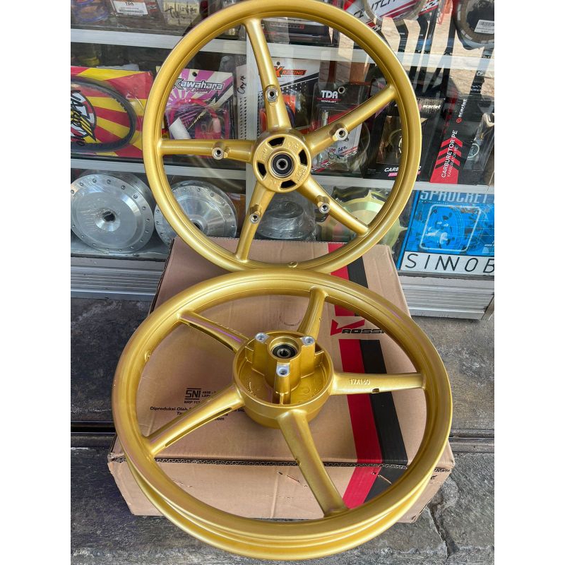 [COD] velg v-rossi palang 5 satria fu
