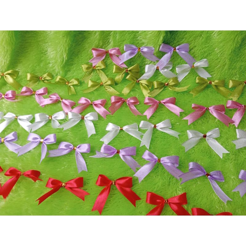 

pita instan isi 100pcs ukuran 1.25cm 1/2 inchi murah pita souvenir pita pesta pita sovernir