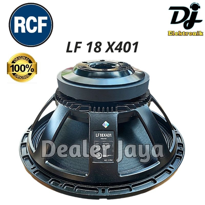 Speaker Komponen RCF LF 18X401 / LF18 X401 / LF18X401 - 18 inch (ORIGINAL ITALY)