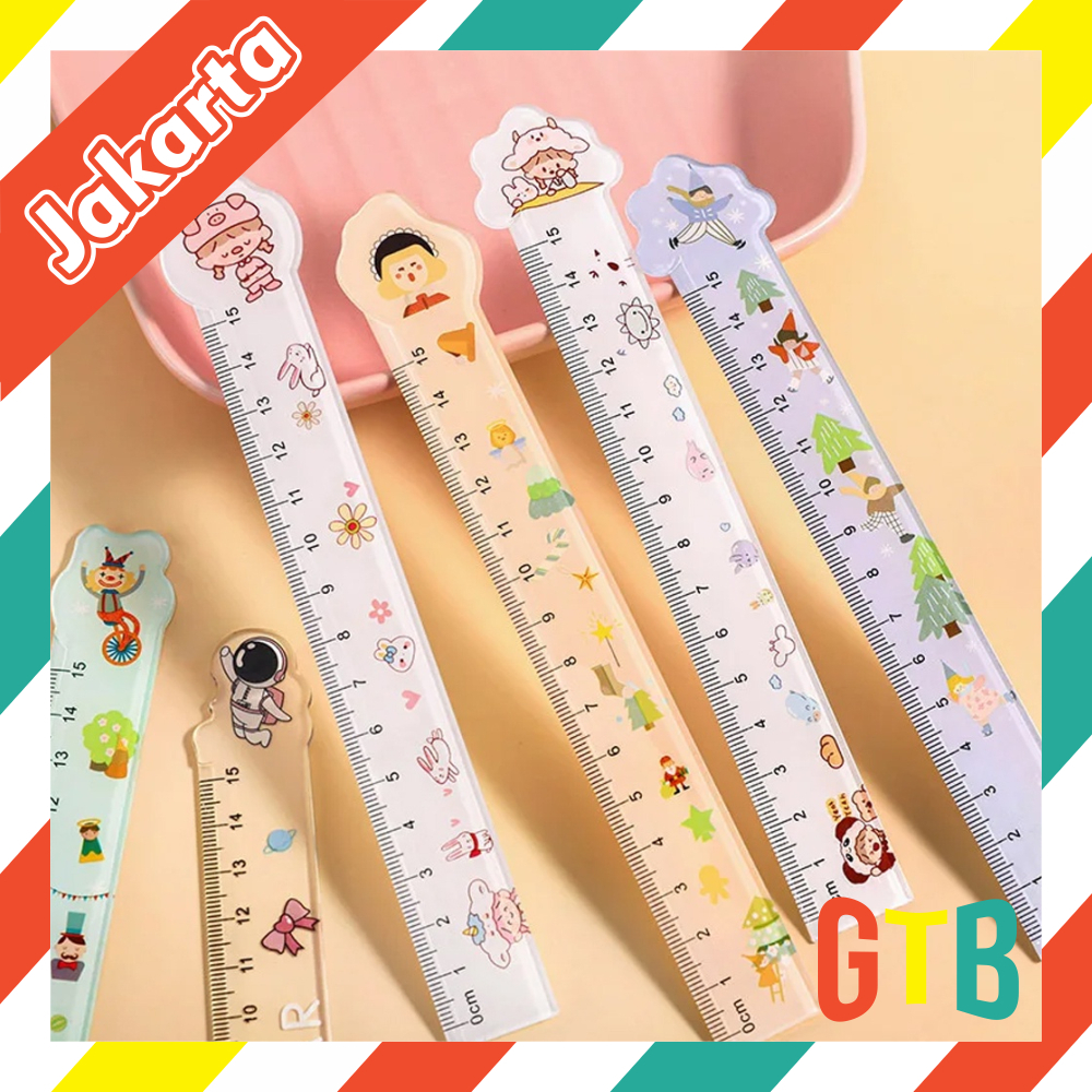 

❤GTB❤ Penggaris Lucu 15 Cm Penggaris Anak Pelajar Mahasiswa Motif Astronot Penggaris funny karakter 15cm Pengaris Sekolah Kantor Motif Lucu Bahan Plastik S103