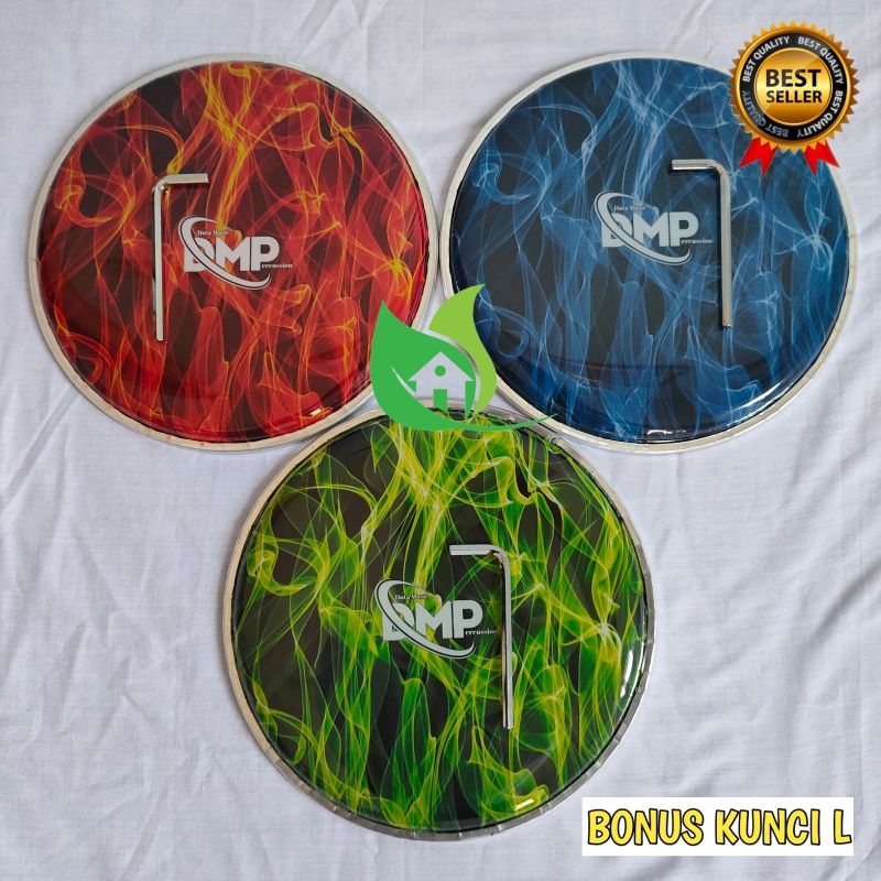 mika Darbuka DMP gmp Zeus motif api (Bonus kunci L )