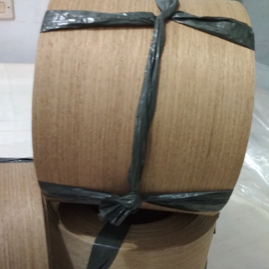veneer kulit kayu "mega teak" (lurus)