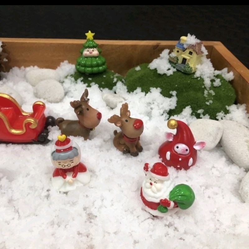 Mainan Salju Saljuan Mainan Salju Buatan Sintetis Fake Snow