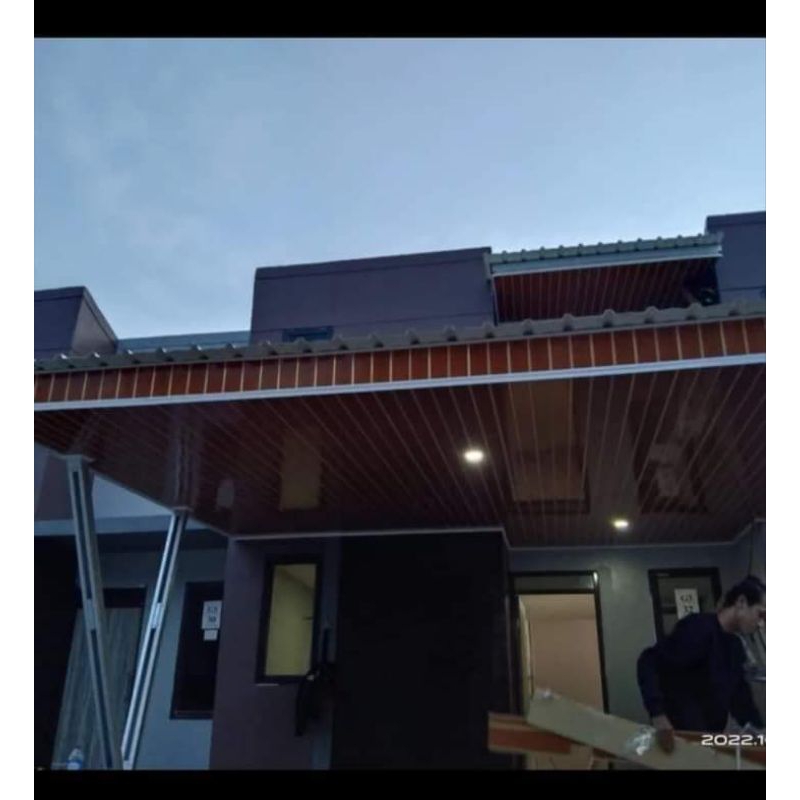 kanopi baja ringan dan plafon