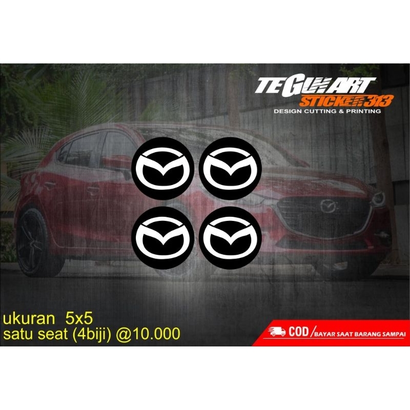 STICKER VELG VOSSEN MAZDA