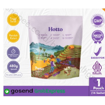 

Hotto Purto Multigrain with Purple Potato 1 Pouch - 16 Sachet