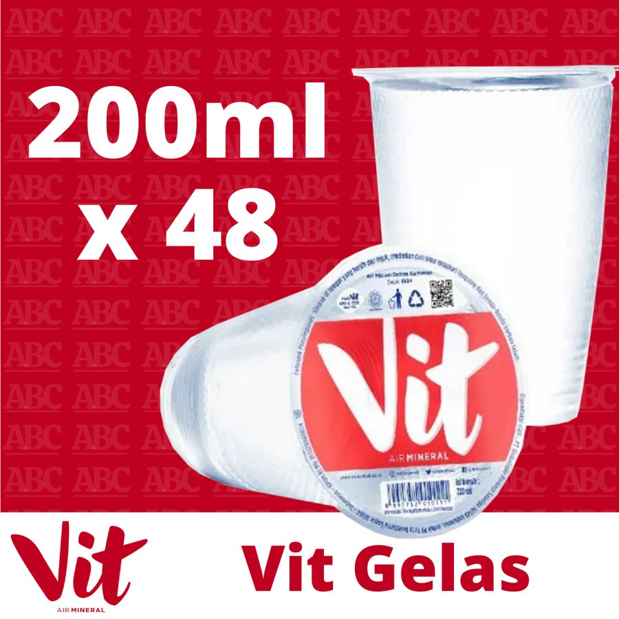 

Vit | 48 x 200 ml | Vit Gelas