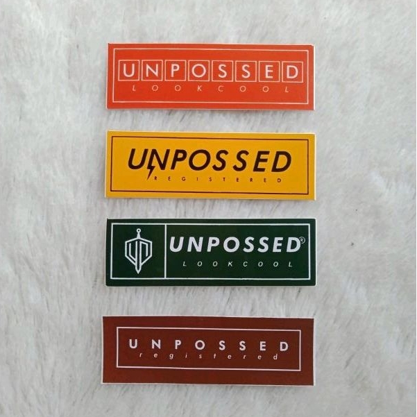 Unpossed - Stiker