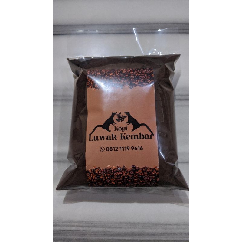 

Kopi Luwak Kembar (Robusta) Khas Pontianak