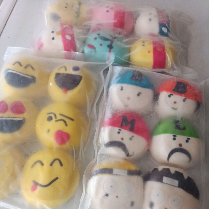 

Bapau Karakter isi Coklat