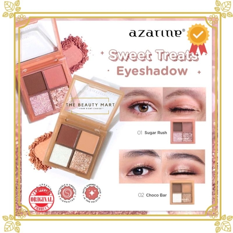 AZARINE Sweet Treat Eyeshadow | Eyeshadow Azarine