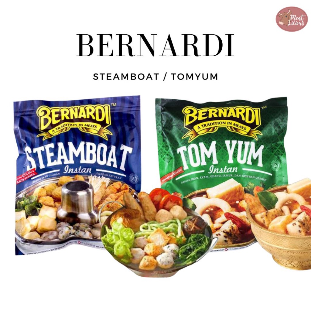 

Bernardi Tom Yum / Steamboat Instan 300gr