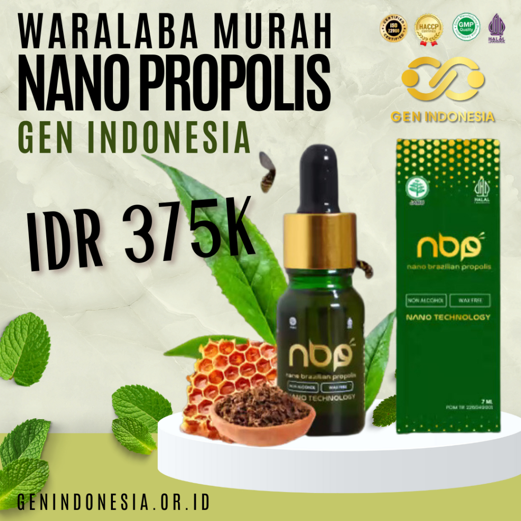 Nano Brazilian Propolis Gen Indonesia