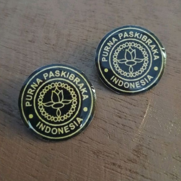 Pin Bros Purna Paskibraka Indonesia Resin - Pin Aksesoris Paskibraka
