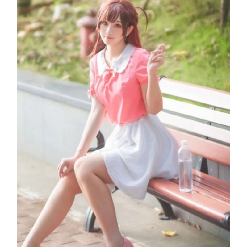 FULLSET COSPLAY Mizuhara Chizuru Ichinose rent a girlfriend DENGAN WIG