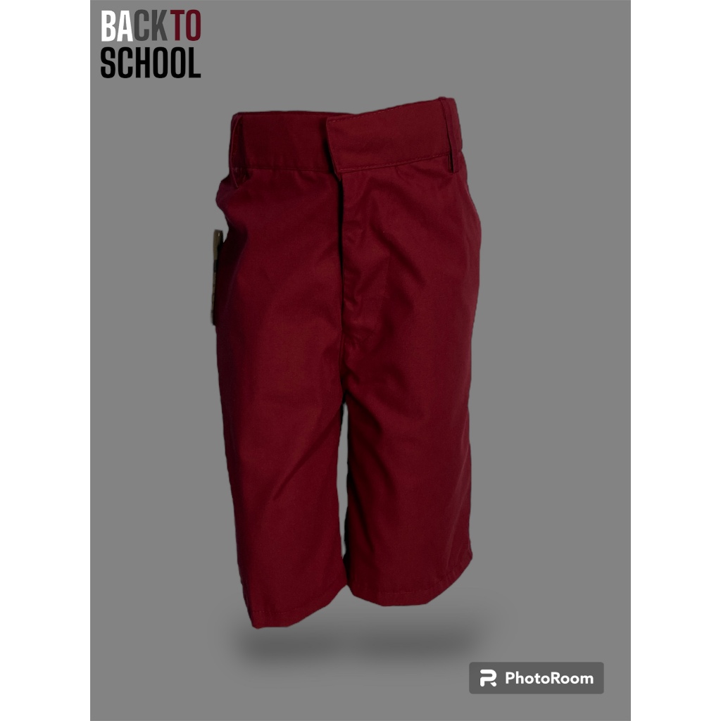 Celana Merah Seragam Sekolah SD Pendek / Seragam Sekolah Celana SD Merah