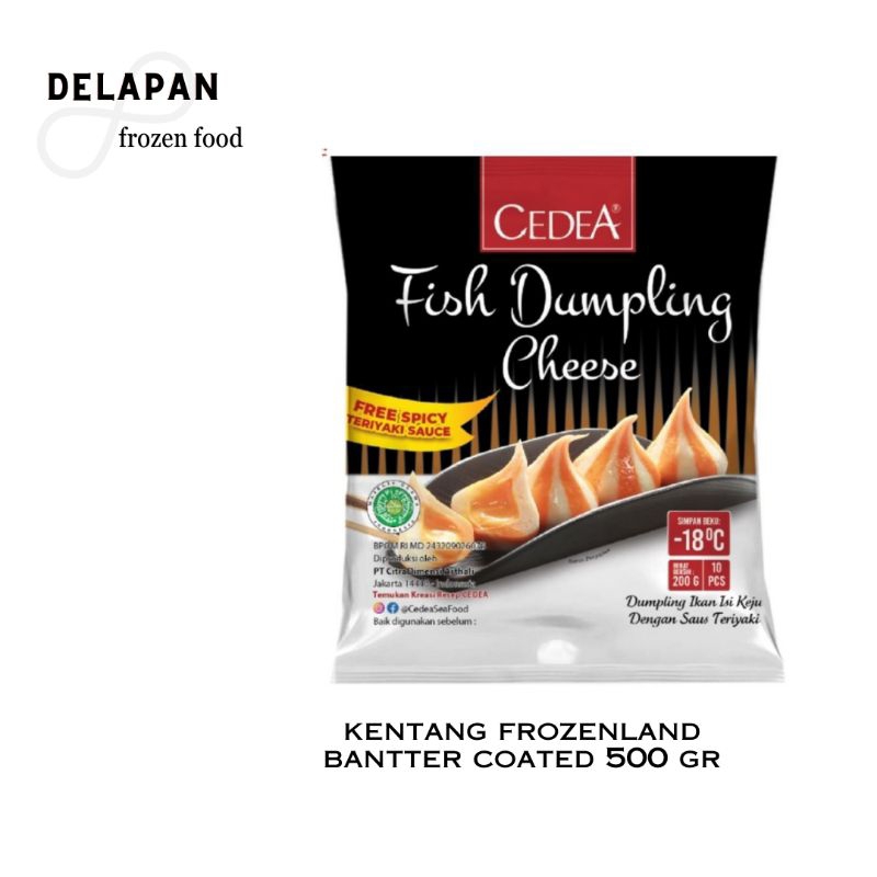 

Cedea Fish Dumpling Cheese 200 gr