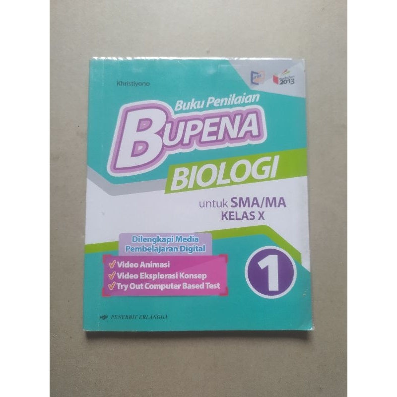 

Buku Penilaian Bupena Biologi SMA X Erlangga