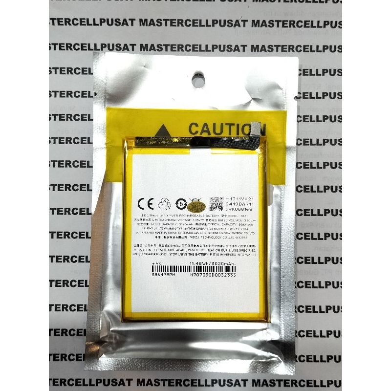 BATRE BATTERY BATERAI MEIZU M6 MEIZU BA711 BA-711 MURAH BAGUS BERGARANSI
